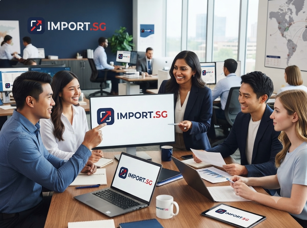 IMPORT.SG team coordinating customs and trade documentation